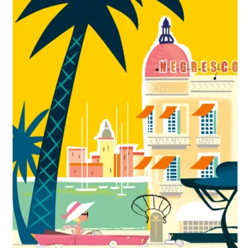 034-this-is-Nice Affiche, Tirage Art, Digigraphie, Illustration, œuvre, Poster, Fine Art, Design. Monsieur Z