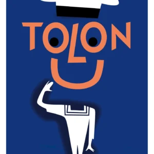 126-toulon-typo-marin, Affiche, Tirage Art, Digigraphie, Illustration, œuvre, Poster, Fine Art, Design. Monsieur Z