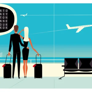 145-airport01, Affiche, Tirage Art, Digigraphie, Illustration, œuvre, Poster, Fine Art, Design. Monsieur Z