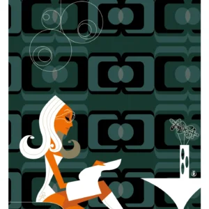 229-open Modern, pattern, Affiche, Tirage Art, Digigraphie, Illustration, œuvre, Poster, Fine Art, Design. Monsieur Z