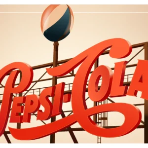 265-pepsi cola enseigne, Affiche, Tirage Art, Digigraphie, Illustration, œuvre, Poster, Fine Art, Design. Monsieur Z