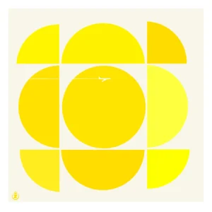 278-soleil abstrait, Affiche, Tirage Art, Digigraphie, Illustration, œuvre, Poster, Fine Art, Design. Monsieur Z