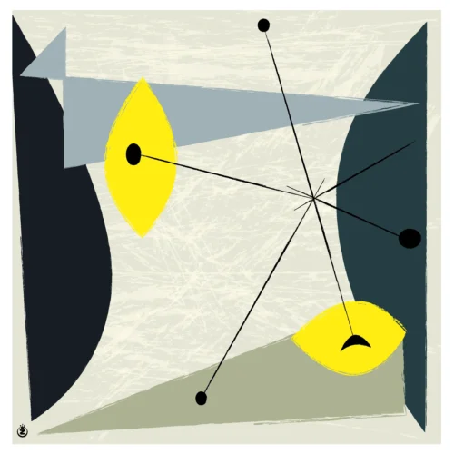 311-bigbang Abstrait Affiche, Tirage Art, Digigraphie, Illustration, œuvre, Poster, Fine Art, Design. Monsieur Z