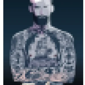 338-marin tatoo pixel Affiche, Tirage Art, Digigraphie, Illustration, œuvre, Poster, Fine Art, Design. Monsieur Z