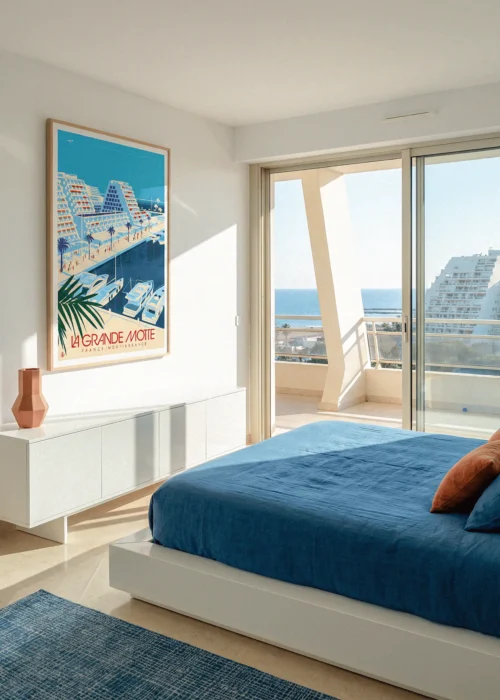 Décoration D'intérieur Affiche La Grande Motte