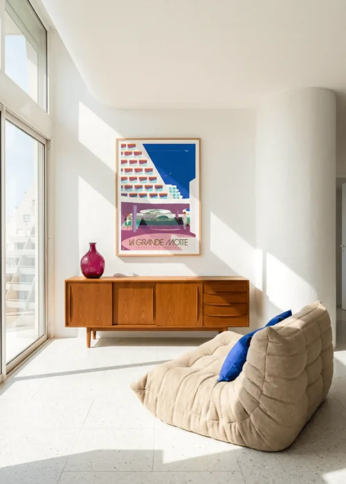 Décoration D'intérieur Affiche La Grande Motte