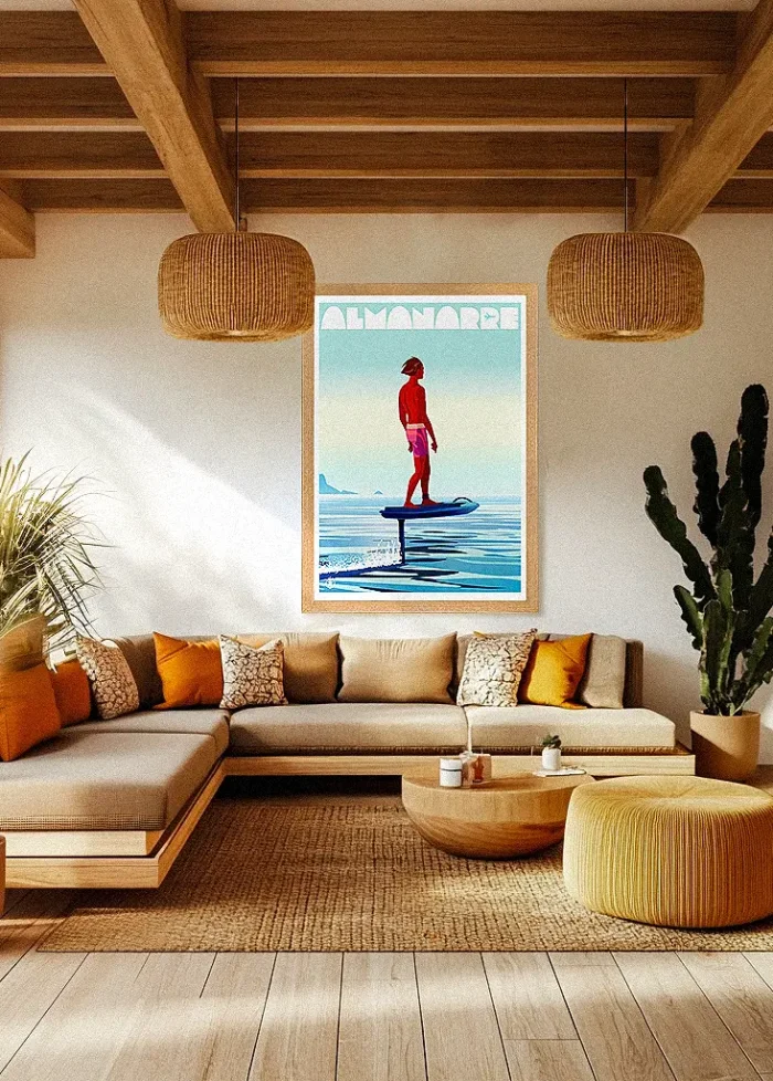495_site Intérieur modern Surfeur . Décoration d'intérieur Bohème, Décoration d'intérieur Modern, Tableau, Œuvre d'art, Design, Affiche, Fine Art, Poster, Déco. Monsieur Z