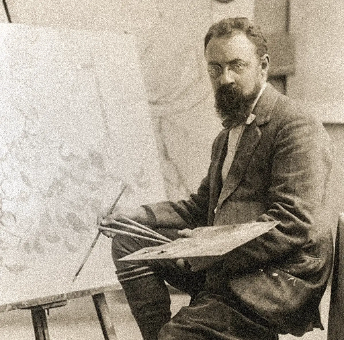Artwork Henri Matisse Portrait, œuvre, Côte d'azur, Artwork, Art, Artiste, Pointillisme.Photo.