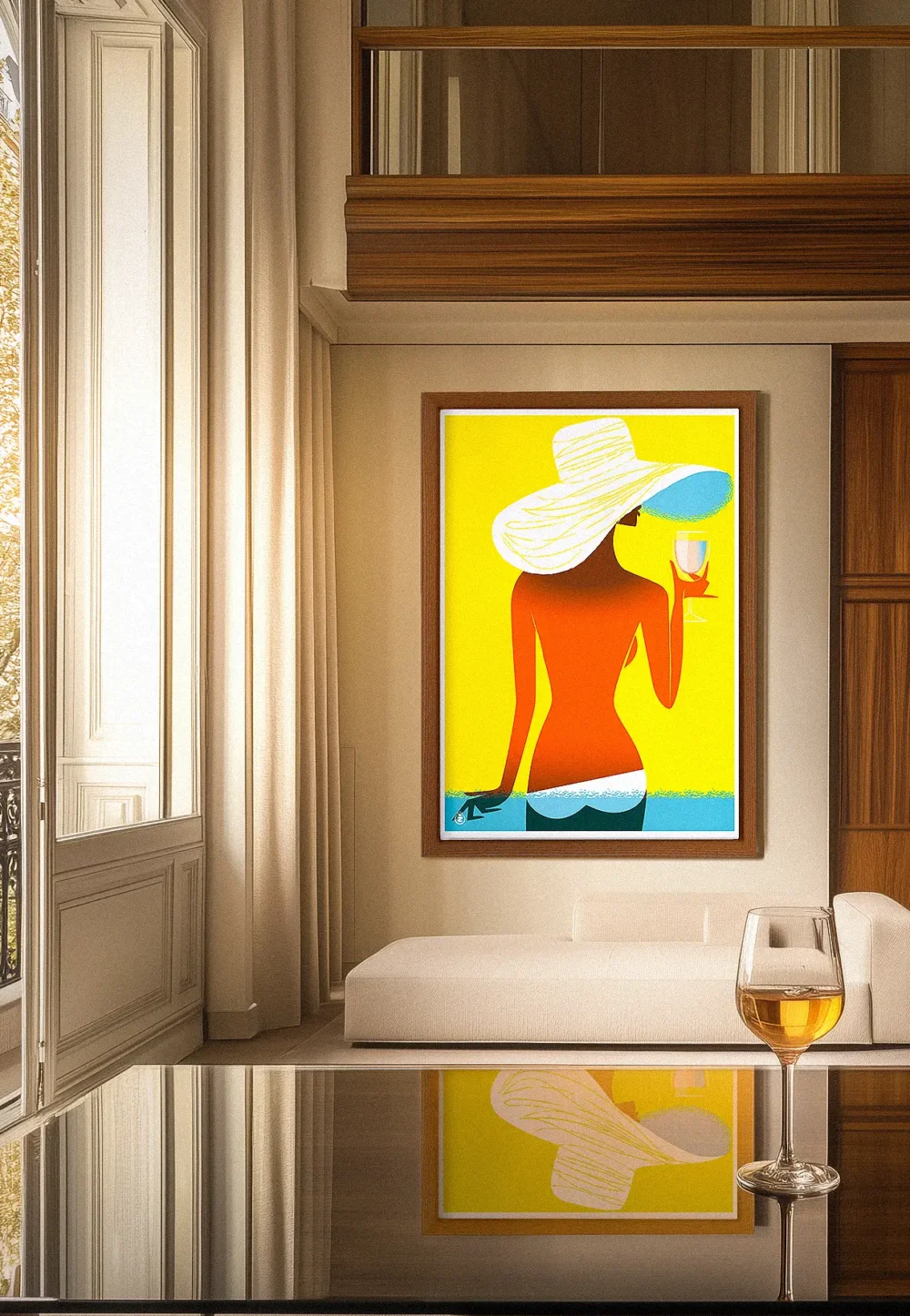 380 | Rosé Fille en Jaune