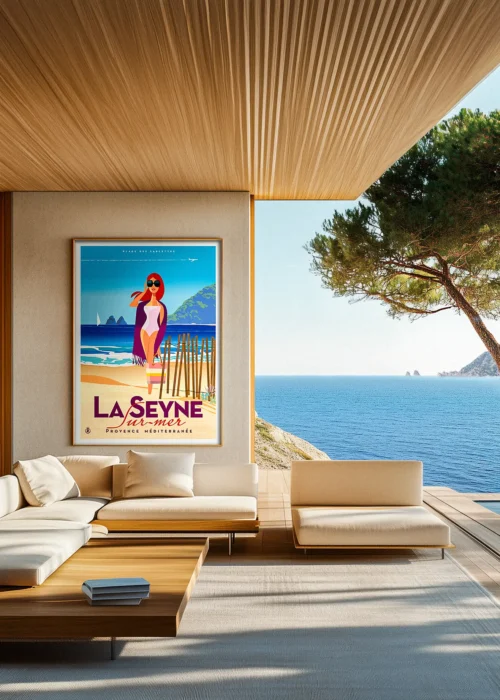 Affiche Monsieur Z La Seyne Sur Mer, Côte d'azur Intérieur modern, Décoration d'intérieur Modern, Tableau, Œuvre d'art, Design, Affiche, Fine Art, Poster, Déco. Monsieur Z