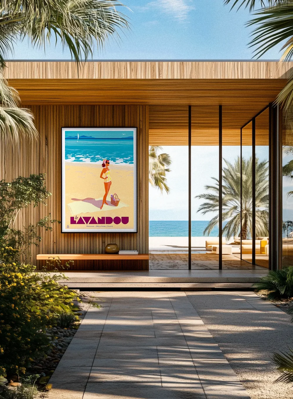 523 | Lavandou Femme Plage