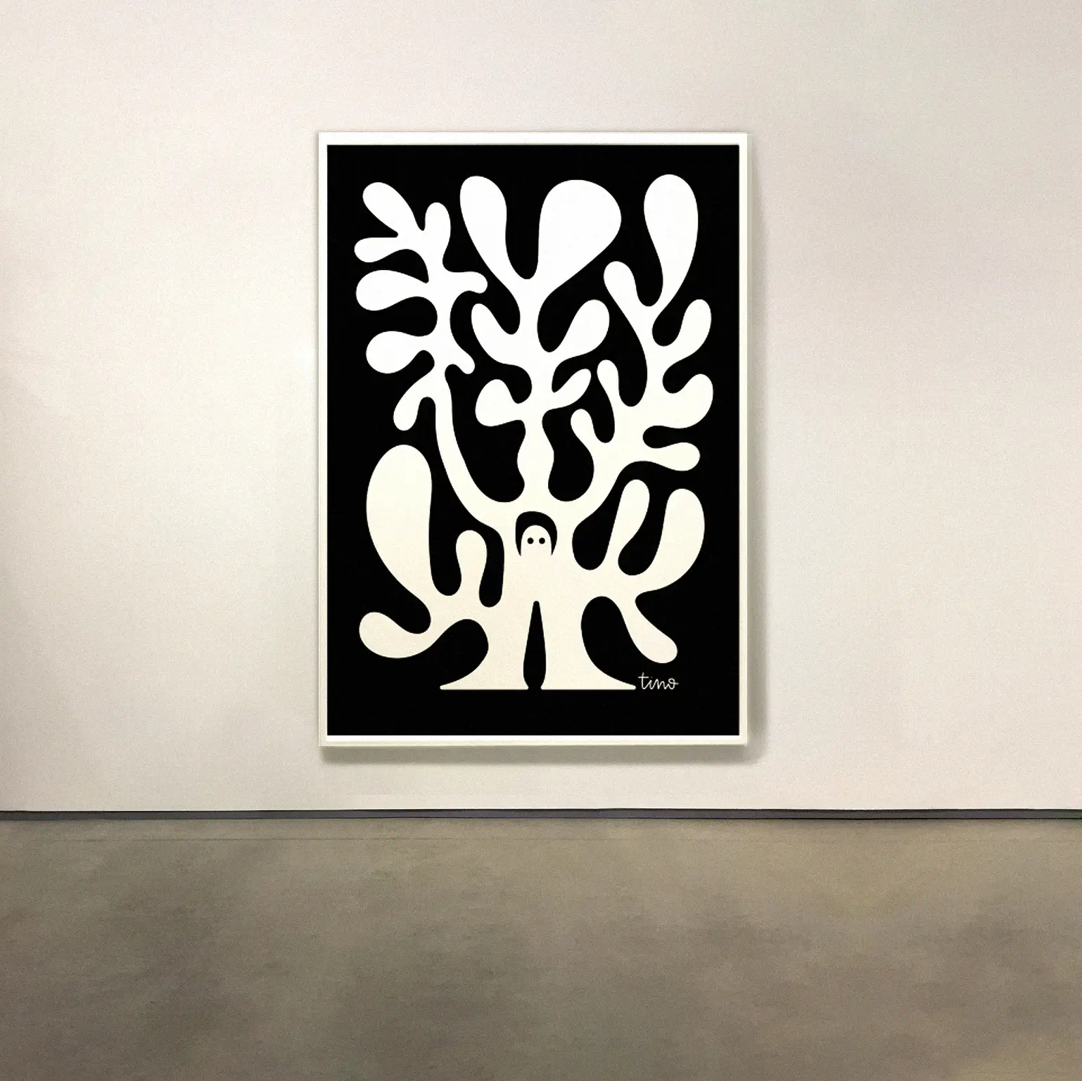 Artiste Tino, Tinoland Arbre de vie, AAZ Galerie.