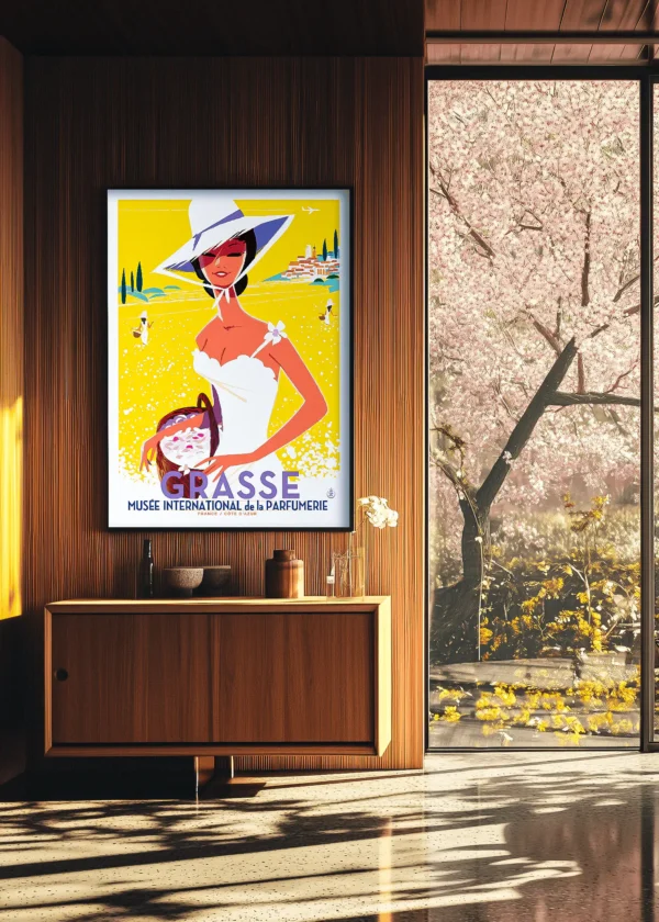 235_site Affiche Grasse musée international de la parfumerie Monsieur Z . Décoration d'intérieur, Chalet Tableau, Œuvre d'art, Design, Affiche, Fine Art, Poster, Déco. Monsieur Z Illustration