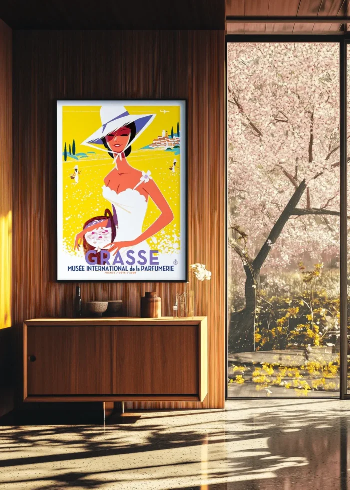 235_site Affiche Grasse musée international de la parfumerie Monsieur Z . Décoration d'intérieur, Chalet Tableau, Œuvre d'art, Design, Affiche, Fine Art, Poster, Déco. Monsieur Z Illustration