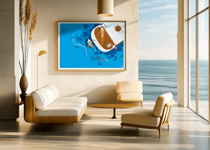 277_site Affiche Suissesses Monsieur Z . Décoration d'intérieur, Chalet Tableau, Œuvre d'art, Design, Affiche, Fine Art, Poster, Déco. Monsieur Z Illustration