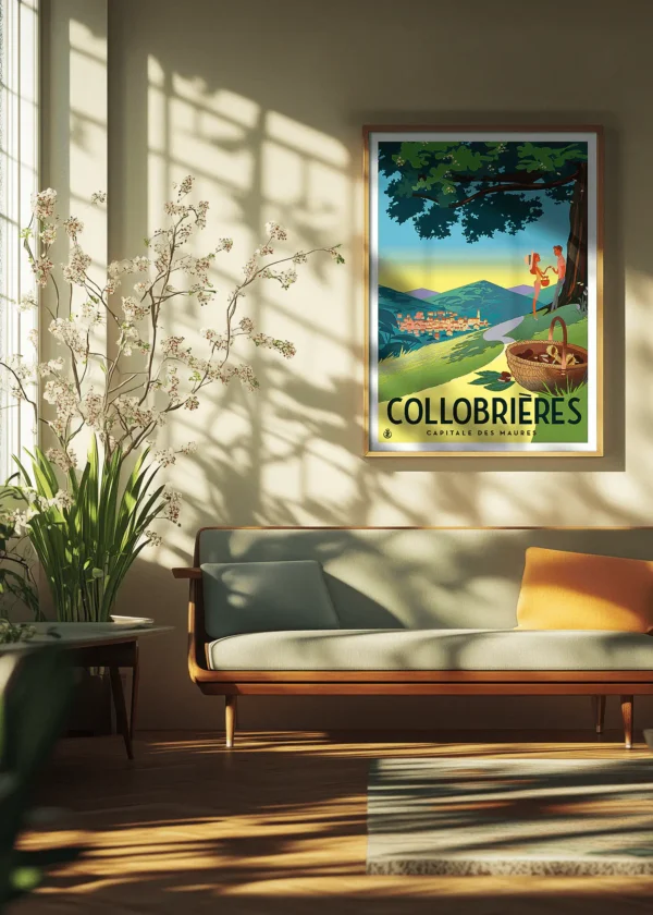 381_site Affiche collobrières Monsieur Z . Décoration d'intérieur, Chalet Tableau, Œuvre d'art, Design, Affiche, Fine Art, Poster, Déco. Monsieur Z Illustration