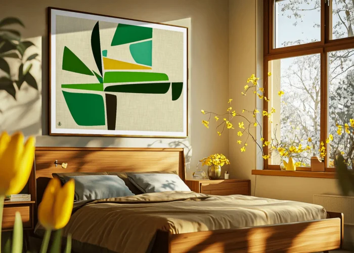 401_site Affiche allgreen abstraite Monsieur Z . Décoration d'intérieur, Chalet Tableau, Œuvre d'art, Design, Affiche, Fine Art, Poster, Déco. Monsieur Z IllustrationAAZ Galerie