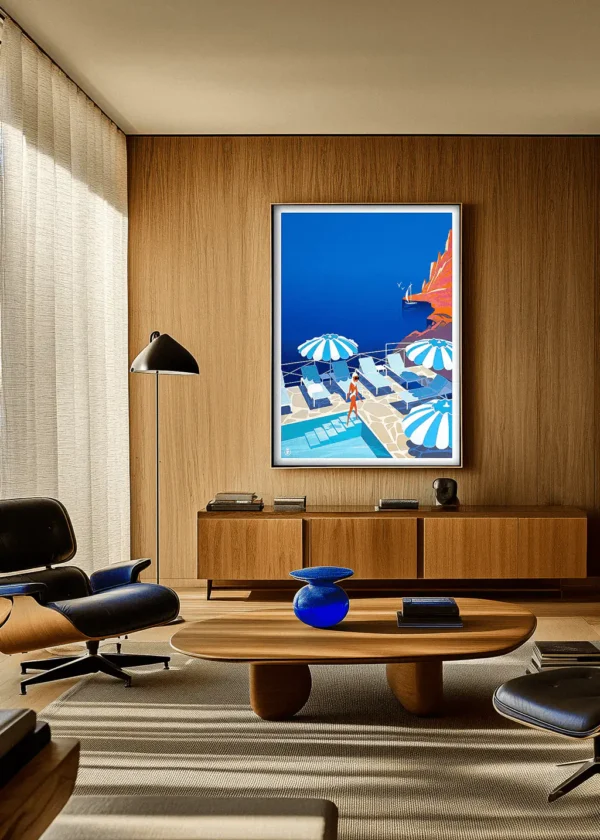 418_site Affiche Roche Rouge hôtel Monsieur Z . Décoration d'intérieur, Chalet Tableau, Œuvre d'art, Design, Affiche, Fine Art, Poster, Déco. Monsieur Z Illustration