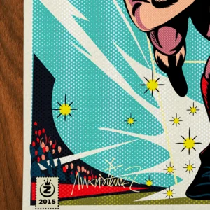Affiche Toulon Signée Monsieur Z, Tirage d'art,