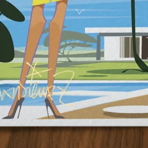 Affiche Neutra Signée Monsieur Z, Tirage d'art,