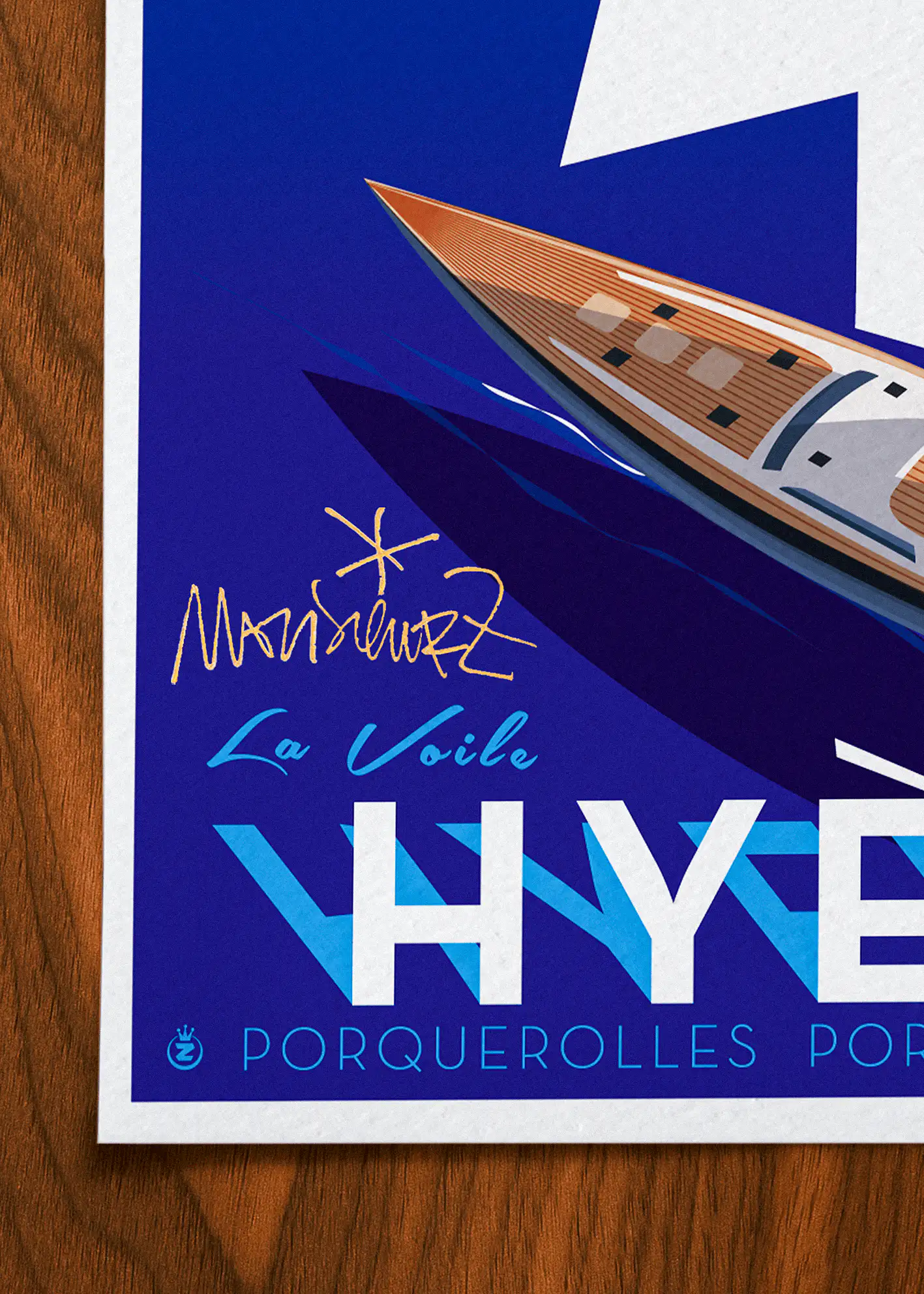 048 | Hyères Voile/Bleu