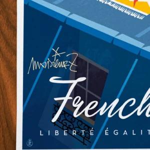 Affiche paris Signée Monsieur Z, Tirage d'art,