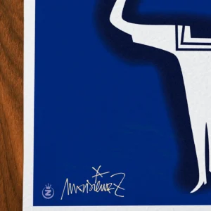 Affiche toulon Signée Monsieur Z, Tirage d'art,