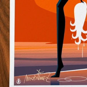 Affiche Mode Signée Monsieur Z, Tirage d'art,