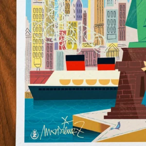 Affiche Nyc Signée Monsieur Z, Tirage d'art,