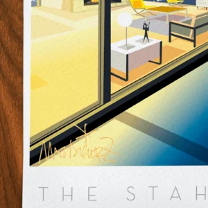 Affiche architecture Signée Monsieur Z, Tirage d'art,