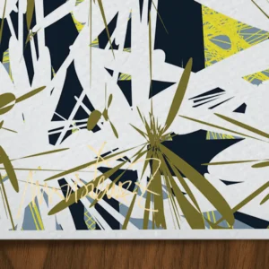 Affiche abstrait Signée Monsieur Z, Tirage d'art,