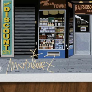 Affiche usa Signée Monsieur Z, Tirage d'art,