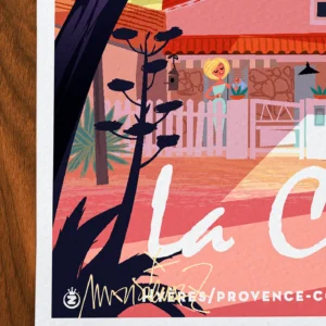 Affiche la capte Signée Monsieur Z, Tirage d'art,