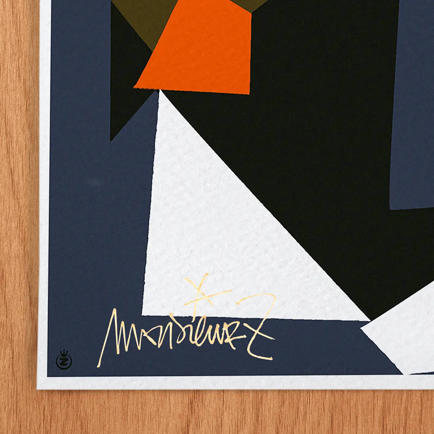 302 | Abstract Carré Rouge