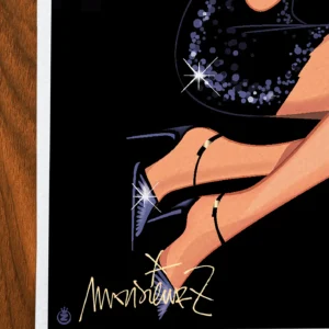 Affiche Mode Signée Monsieur Z, Tirage d'art,