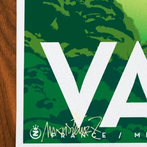Affiche var Signée Monsieur Z, Tirage d'art,