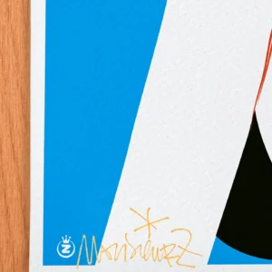 Affiche mode Signée Monsieur Z, Tirage d'art,