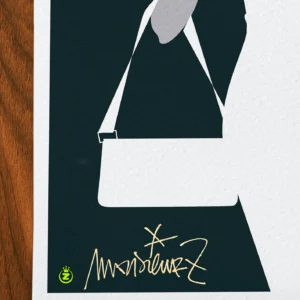 Affiche Monsieur Z Signée Monsieur Z, Tirage d'art,