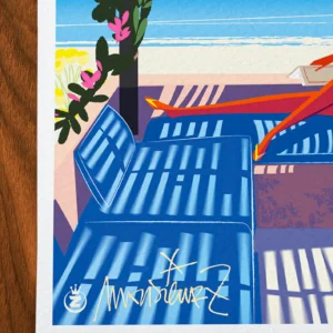 Affiche Corse Signée Monsieur Z, Tirage d'art,