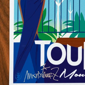 Affiche Toulon Signée Monsieur Z, Tirage d'art,