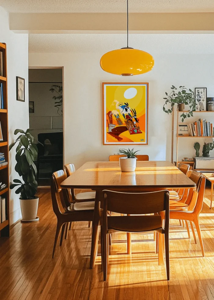 fond-les-bananes Affiche Ratz rapido Razmo, svetlanna design carré dessin animée,