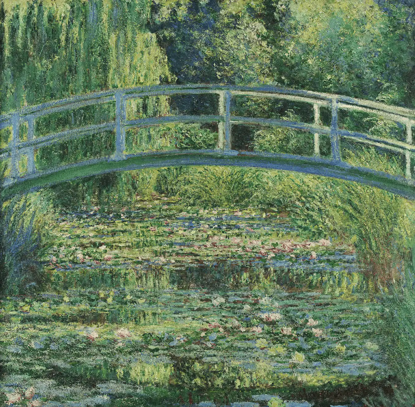 Les Nymphéas par Claude Monet, Art, œuvre, Tableau, Peinture, Masterpiece