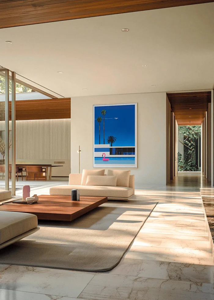 554_site Affiche Architecture Mid century Monsieur Z . Décoration d'intérieur. AAZ Galerie