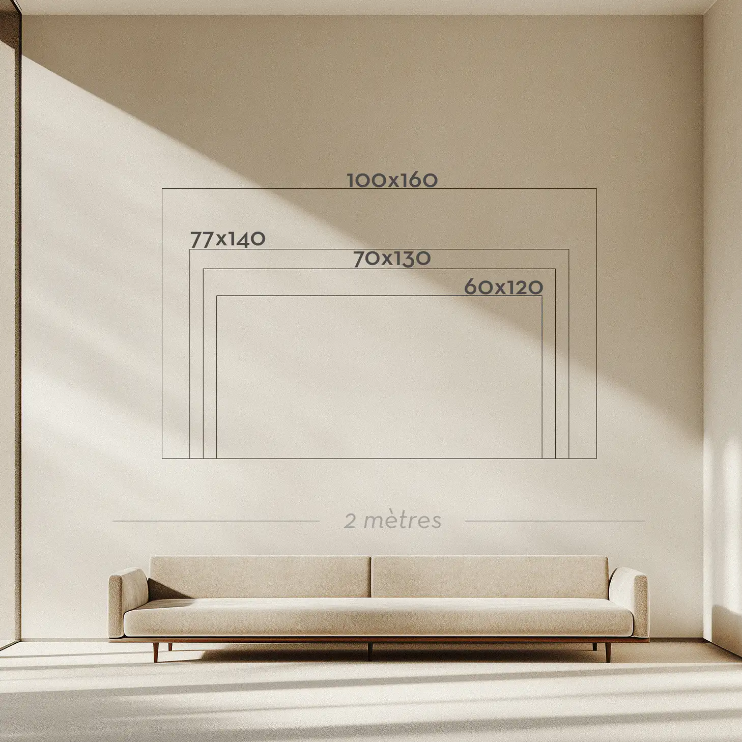Guide de taille Tirage D'art AAZ Galerie
