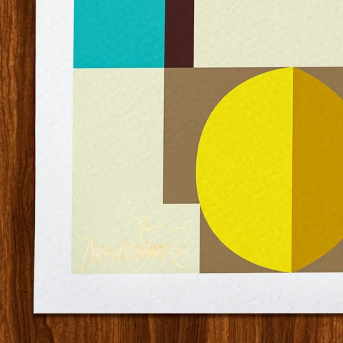 Affiche toulon Signée Monsieur Z, Tirage d'art,