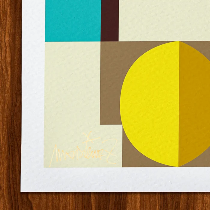 Carre-Signature-231 Affiche toulon Signée Monsieur Z, Tirage d'art,