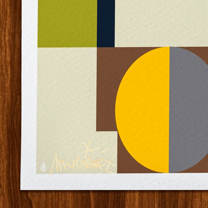 Carre-Signature-389 Affiche toulon Signée Monsieur Z, Tirage d'art,