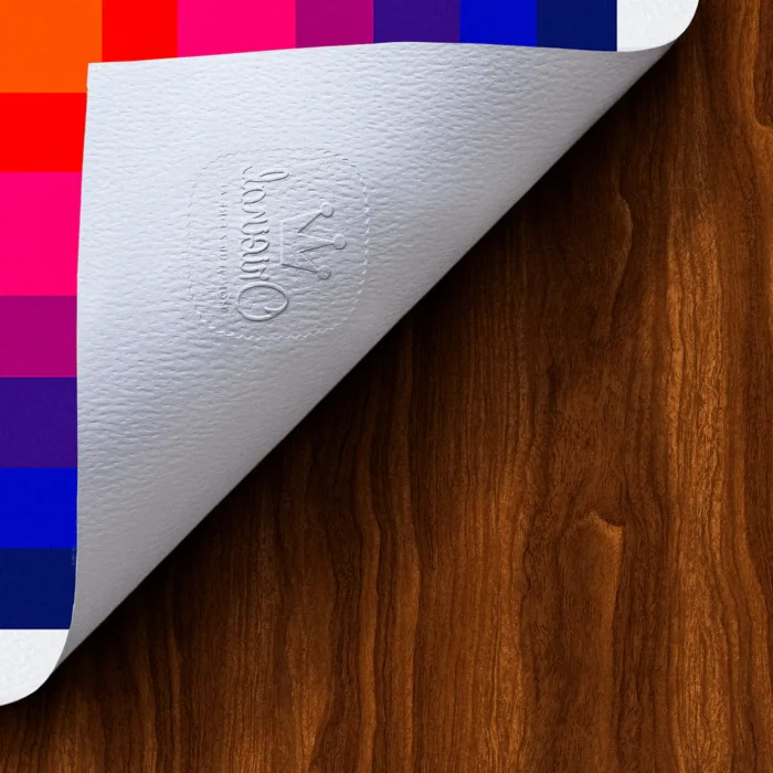 Carre-Tampn-500 Affiche Abstrait Tampon Original Monsieur Z, Tirage d'art,