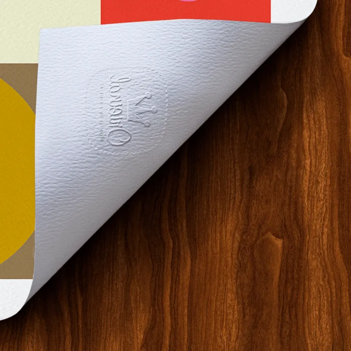 Carre-Tampon-231 Affiche Abstrait Tampon Original Monsieur Z, Tirage d'art,