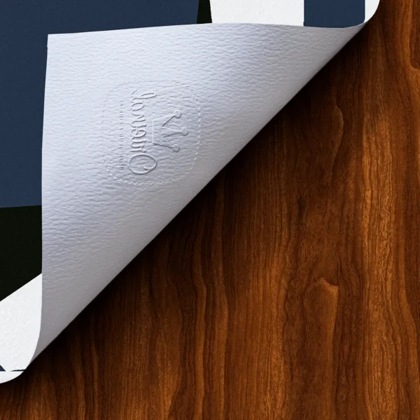 Carre-Tampon-302 Affiche Abstrait Tampon Original Monsieur Z, Tirage d'art,